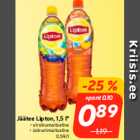Магазин:Hüper Rimi,Скидка:Холодный чай
  Lipton, 1,5 л *