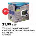 Visiomed vеrеrõhuaрaraat randmelt mõõtmiseks TensioFlash KD-798, l tk 