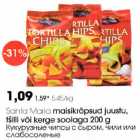 Santa Maria maisikrõpsud juustu, tsilli või kerge soolaga 200 g