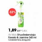 Allahindlus - Air Wick õhuvärskendaja Freesia & Jasmine 345 ml