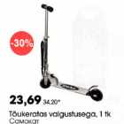 Tõukeratas valgustusega, 1 tk