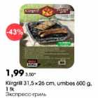 Kiirgrill 31,5 x 26 cm, umbes 600 g 1 tk