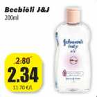 Beebiõli J&J
