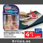 Allahindlus - Traditsiooniline heeringafilee Vici, 1 kg