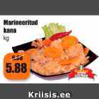Marineeritud kana kg