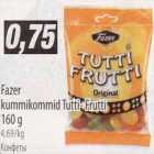Allahindlus - Fazer kummikommid Tutti-Frutti