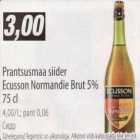 Alkohol - Prantsusmaa siider Ecusson Normandie Brut