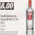 Allahindlus - Suurbritannia viin Smirnoff Red