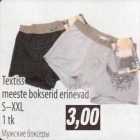 Textiss meeste bokserid