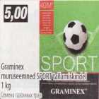 Allahindlus - Graminex muruseemned SPORT tallamiskindel