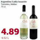 Argentiina Callia lauavein