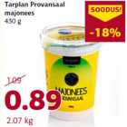 Магазин:Comarket,Скидка:Майонез Tarplan Provansaal
430 г