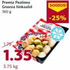 Premia Pealinna
Gruusia hinkaalid
360 g