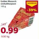 Golden Monarch
sinihallitusjuust
100 g