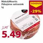 Maks&Moorits
Pühajärve suitsusink
kg