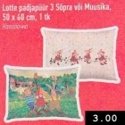 Lotte padijapüür 3 Sõpra või Muusika