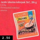 Jacobs lahustuv kohvijook 3 in1, 304 g