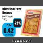 Allahindlus - Küpsised Listek
Debowy