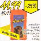 Allahindlus - Amigo kuiv koeratoit veiselihaga, 15 kg