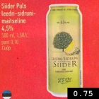 Allahindlus - Siider Puls Leedri-sidrunimaitseline