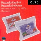 Магазин:Selver,Скидка:Моцарелла