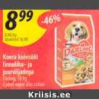 Allahindlus - Koera kuivsööt linnuliha- ja juurviljadega