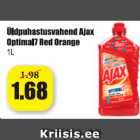 Üldpuhastusvahend Ajax Optimal7 Red Orange