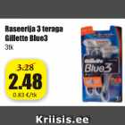 Raseerija 3 teraga Gillette Blue3, 3 tk