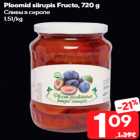Ploomid siirupis Fructo, 720 g