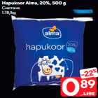 Allahindlus - Hapukoor Alma, 20%, 500 g