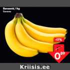 Banaanid, 1 kg
