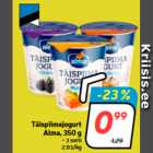 Магазин:Hüper Rimi, Rimi, Mini Rimi,Скидка:Йогурт цельно-молочный Alma, 350 г