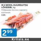 M.V.WOOL KUUMSUITYSU LÕHERIBI, kg