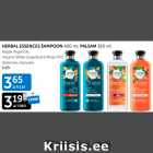 HERBAL ESSENCES ŠAMPOON 400 ml, PALSAM 360  ml