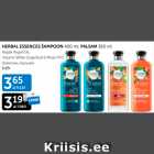 Allahindlus - HERBAL ESSENCES ŠAMPOON 400 ml, PALSAM 360  ml