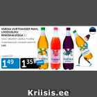 VÄRSKA VURTSVASSER MAHL LOODUSLIKU MINERAALVEEGA 1 L