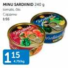 MINU SARDIINID 240 G