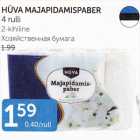 HÜVA MAJAPIDAMISPABER 
