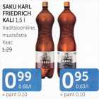 Allahindlus - SAKU KARL FRIEDRICH KALI 1,5 L