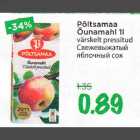 Põltsamaa Õunamahl 1 l värskelt pressitud