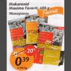 Магазин:Maxima,Скидка:Макароны