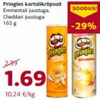Allahindlus - Pringles kartulikrõpsud