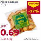 Мини сухари
200 г