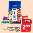 Allahindlus - Kommide segupakk
"7 lemmikut" Kalev, 500 g**