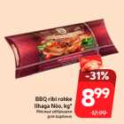 BBQ ribi rohke
lihaga Nõo, kg*