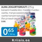Allahindlus - ALMA JOGURTISMUUTI 275 G