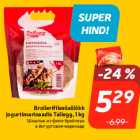 Allahindlus - Broilerifileešašlõkk
jogurtimarinaadis Tallegg, 1 kg