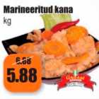 Marineeritud kana kg