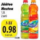 Allahindlus - Jäätee Nestea 1,5 L, 2 sorti