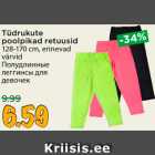 Tüdrukute
poolpikad retuusid